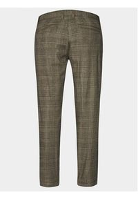 Redefined Rebel Chinosy Ercan 196045 Brązowy Slim Fit. Kolor: brązowy. Materiał: bawełna