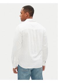 Pepe Jeans Koszula Arnau PM308844 Biały Regular Fit. Kolor: biały. Materiał: bawełna #5