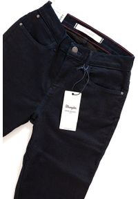 Wrangler - WRANGLER HIGH SKINNY TRUE BLUE W27HBV79B. Stan: podwyższony