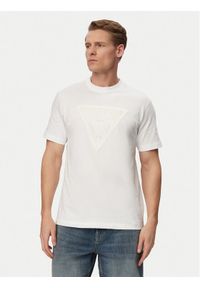 Guess T-Shirt M6GI15 K3008 Biały Regular Fit. Kolor: biały. Materiał: bawełna #1