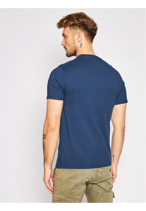Levi's® T-Shirt The Original 56605-0017 Granatowy Regular Fit. Kolor: niebieski. Materiał: bawełna