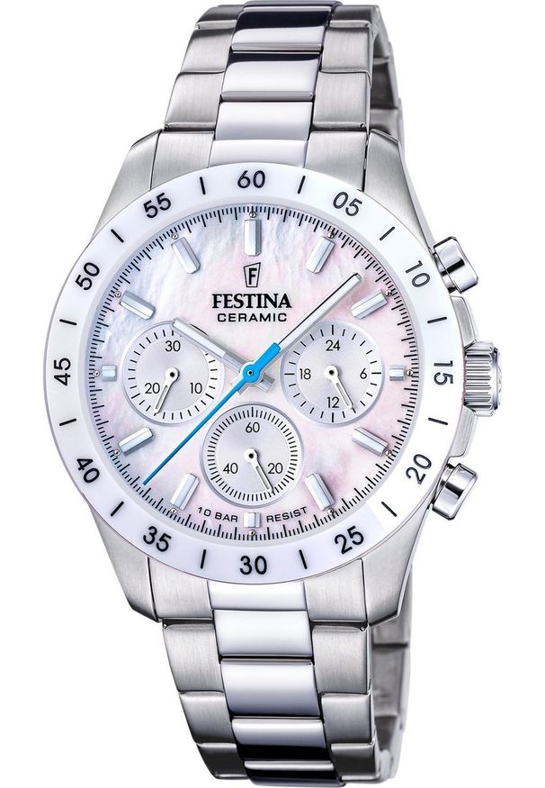Zegarek damski Festina F20693-1 srebrny. Kolor: srebrny