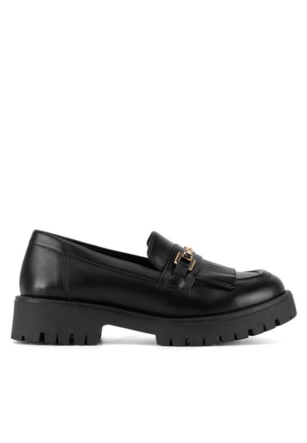 Sergio Bardi Mokasyny ARC-E1091-02SB Czarny. Kolor: czarny. Materiał: skóra