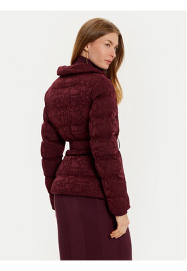 Elisabetta Franchi Kurtka przejściowa PI-70D-46E1-V640 Bordowy Regular Fit. Kolor: czerwony. Materiał: syntetyk