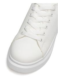 DeeZee Sneakersy WFA2910-1 Biały. Kolor: biały. Materiał: skóra