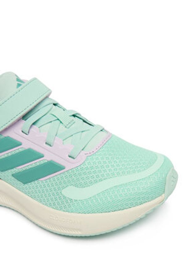 Adidas - adidas Sneakersy Runfalcon 5 JP9403 Zielony. Kolor: zielony. Materiał: materiał