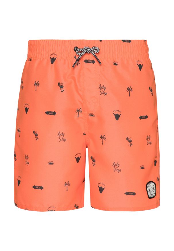 Protest - Szorty kąpielowe dziecięce PROTEST JORN JR. Kolor: pomarańczowy