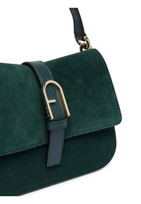 Furla Torebka Flow Mini Top Handle WB01032 BX3045 CN 5137S Zielony ciemny. Kolor: zielony. Materiał: skórzane, zamszowe #2