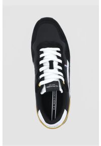 U.S. Polo Assn. Buty kolor czarny. Nosek buta: okrągły. Zapięcie: sznurówki. Kolor: czarny. Materiał: guma #3