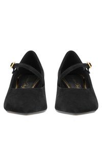Gino Rossi - GINO ROSSI Czółenka LILIAN-526-1 Czarny. Kolor: czarny. Materiał: skóra, zamsz #7