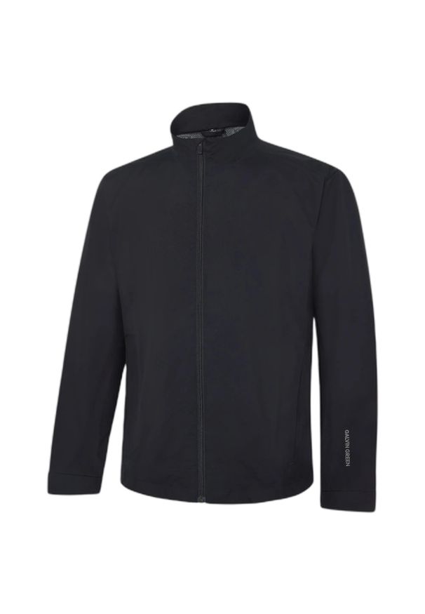 GALVIN GREEN - Kurtka wodoodporna Galvin Green Aston. Typ kołnierza: golf. Kolor: czarny. Sport: golf