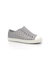 Native Shoes - Buty miejskie dziecięce NATIVE JEFFERSON BLING JUNIOR. Kolor: szary. Sport: turystyka piesza