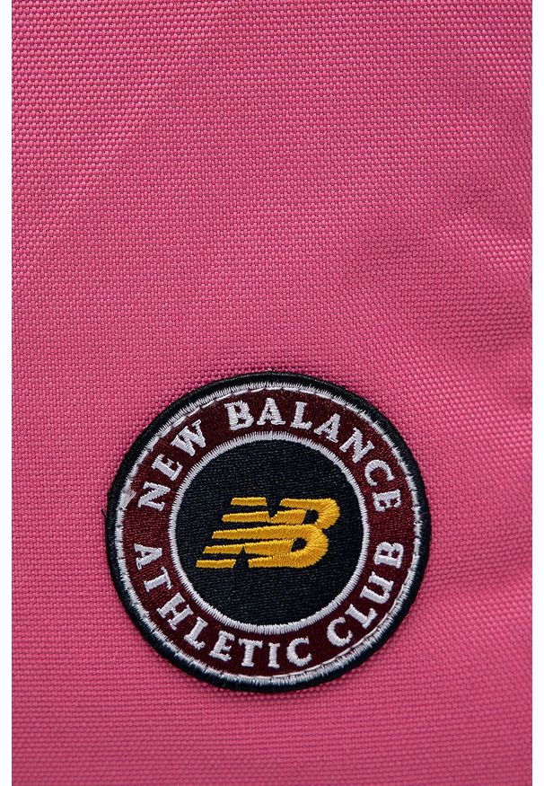 New Balance Plecak damski kolor fioletowy duży gładki. Kolor: fioletowy. Wzór: gładki