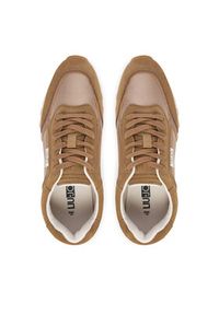 Liu Jo Sneakersy Running 02 7G5027 PX380 Beżowy. Kolor: beżowy. Materiał: skóra, zamsz. Sport: bieganie #4