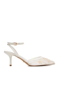 DeeZee Czółenka CEO-CD25-09-3 Biały. Kolor: biały. Materiał: materiał #1