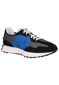 Buty męskie sneakersy New Balance U327VB. Kolor: wielokolorowy, czarny, niebieski, szary