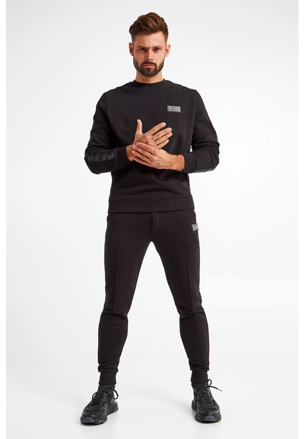 Les Hommes - BLUZA LES HOMMES. Wzór: napisy, aplikacja