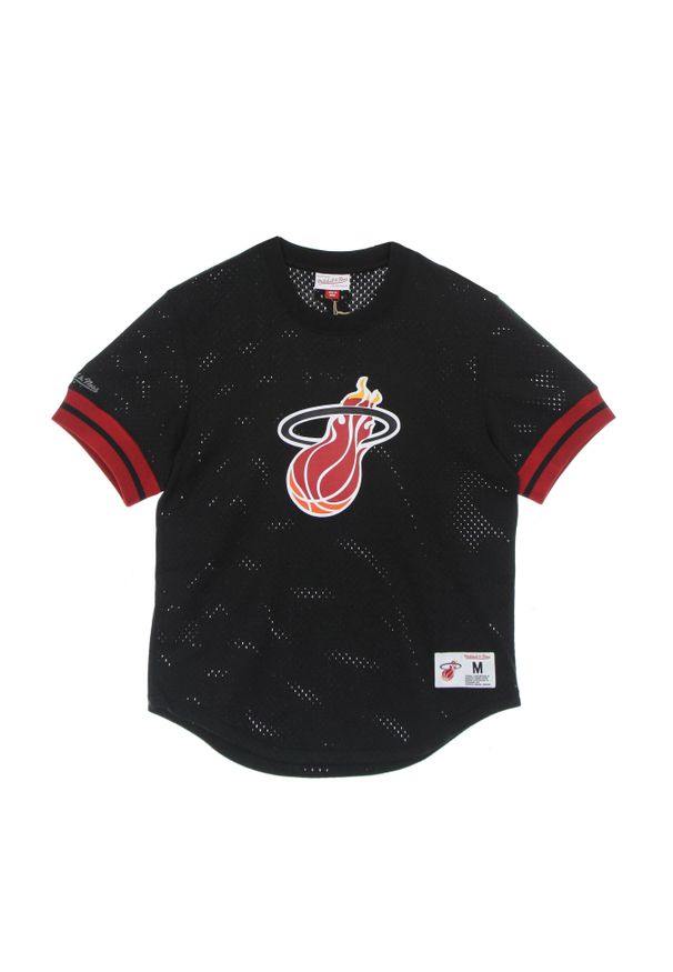 Mitchell & Ness - Jersey Miami Heat. Kolor: czarny. Materiał: jersey. Sport: koszykówka