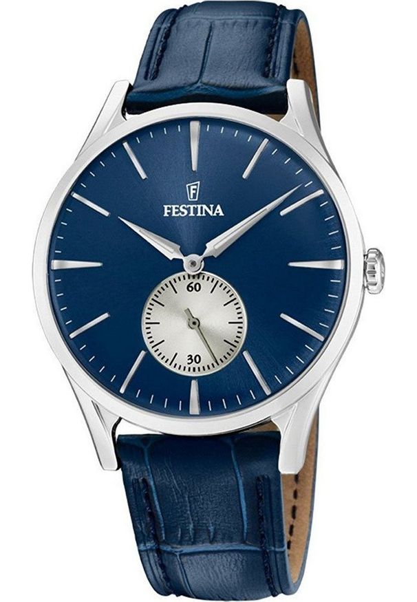 Zegarek Festina Zegarek męski Festina F16979-3 niebieski. Kolor: niebieski