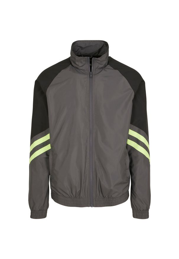 Urban Classics - Miejska klasyczna kurtka w kratę. Kolor: czarny