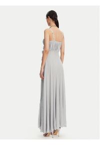 Elisabetta Franchi Sukienka wieczorowa AB-R22-52E2 Błękitny Regular Fit. Kolor: niebieski. Materiał: wiskoza. Styl: wizytowy