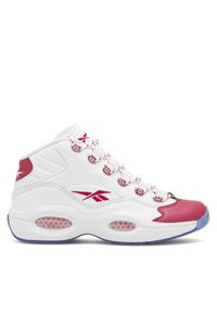 Reebok Sneakersy Question Mid 100074721 Biały. Kolor: biały. Materiał: skóra #1