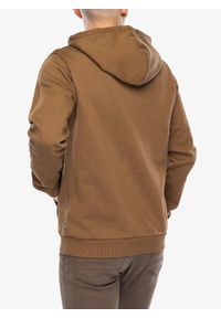FJÄLRÄVEN KANKEEN - Bluza z kapturem męska Fjallraven Logo Hoodie. Typ kołnierza: kaptur. Kolor: brązowy