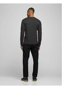 Jack & Jones - Jack&Jones Sweter Basic 12137190 Szary Regular Fit. Kolor: szary. Materiał: bawełna #4