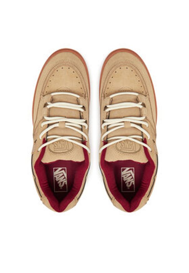 Vans Sneakersy Speed Ws VN000D88BF01 Beżowy. Kolor: beżowy. Materiał: zamsz, skóra