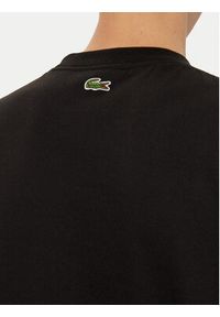 Lacoste T-Shirt TH4149 Czarny Regular Fit. Kolor: czarny. Materiał: bawełna