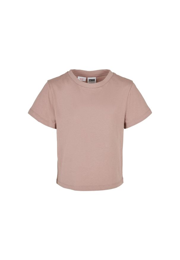 Urban Classics - Basic Box Top Dla Dziewcząt. Kolor: różowy. Sport: turystyka piesza
