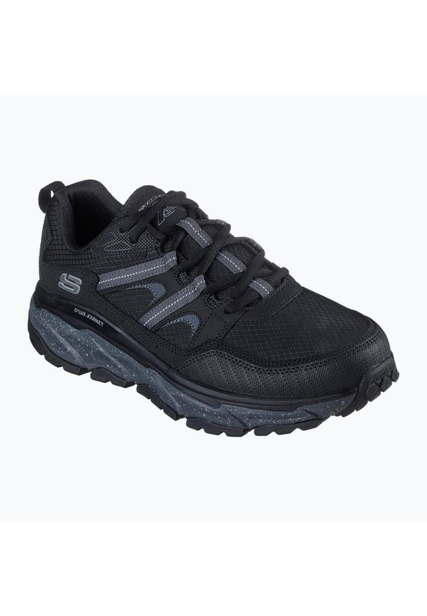 skechers - Buty męskie SKECHERS D'Lux Journeycharcoal. Kolor: czarny