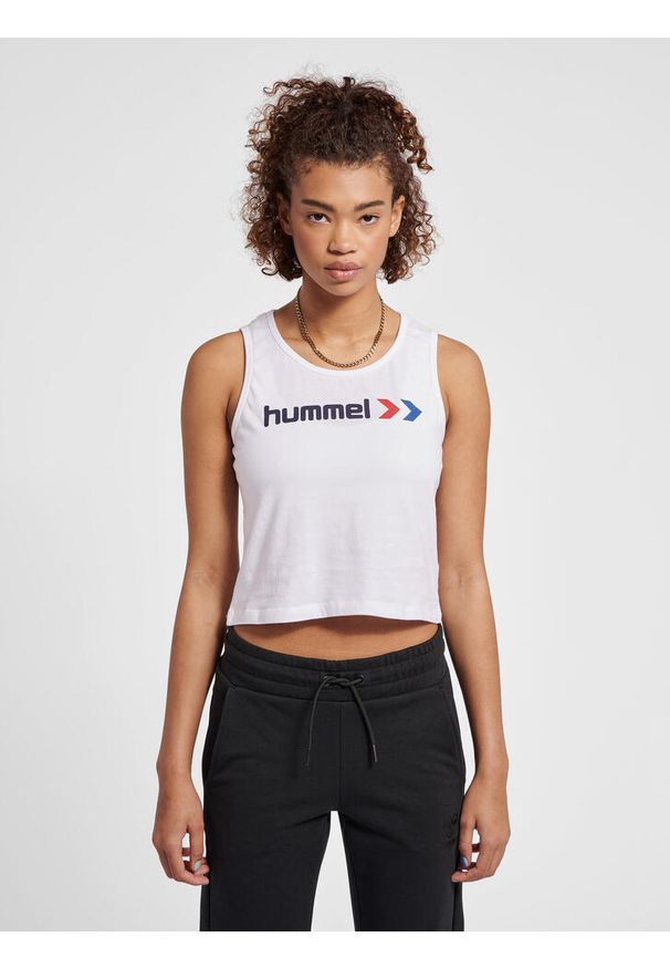 Damski crop top Hummel IC Texas. Kolor: biały
