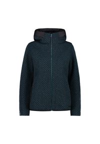 Damska kurtka z kapturem CMP. Typ kołnierza: kaptur. Kolor: niebieski, wielokolorowy, czarny #1