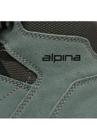 Alpina Trekkingi Tracker Mid 635L-1 Turkusowy. Kolor: turkusowy. Materiał: skóra #4