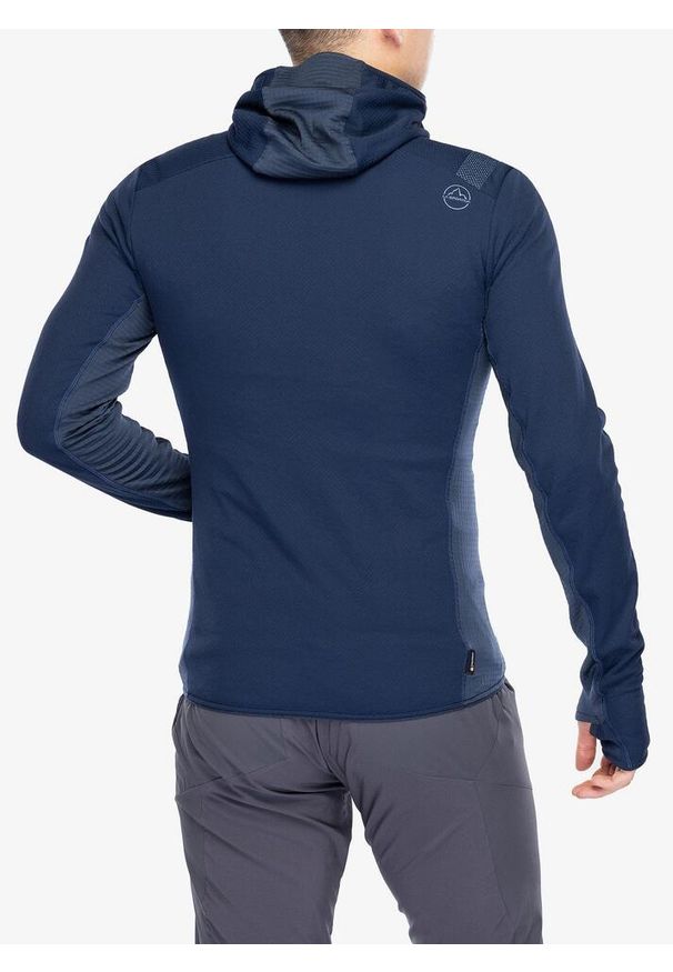 LA SPORTIVA - Bluza z kapturem męska La Sportiva Big Wall Pullover Hoody. Typ kołnierza: kaptur. Kolor: niebieski