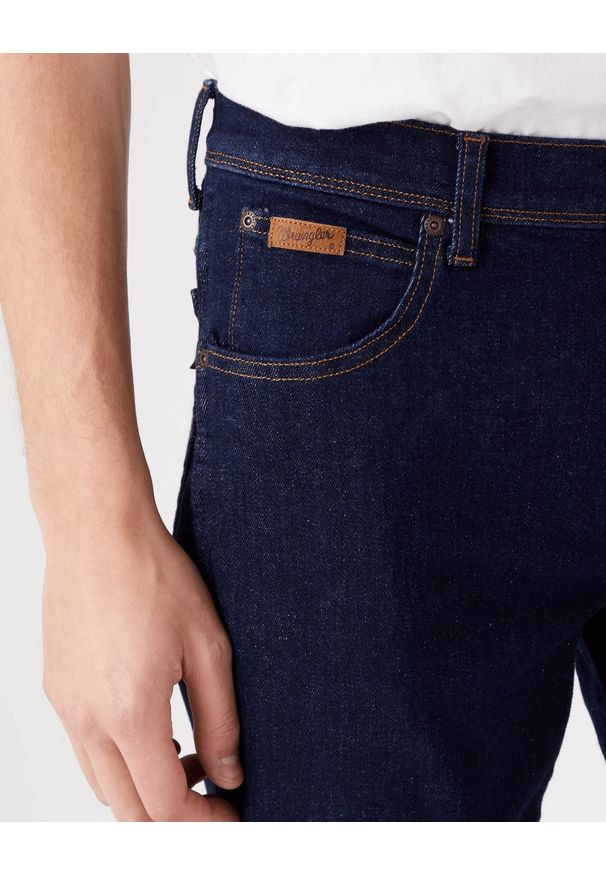 Wrangler - WRANGLER TEXAS SLIM MĘSKIE SPODNIE JEANSOWE JEANSY DAY DRIFTER W12SQ821U 112320031
