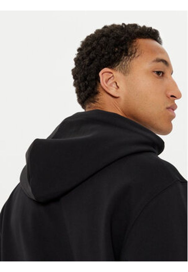 Versace Jeans Couture Bluza 78GAIC01 Czarny Regular Fit. Kolor: czarny. Materiał: bawełna