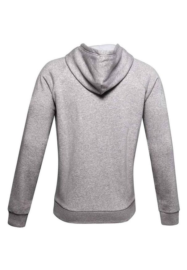 Under Armour - Męska Bluza Polarowa Rival. Kolor: szary. Materiał: polar