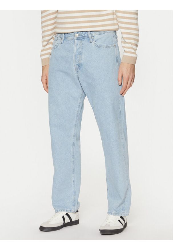 Jack & Jones Jeansy Eddie 12252646 Niebieski Loose Fit. Kolor: niebieski