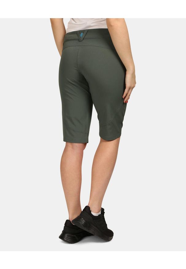 Damskie szorty outdoorowe Kilpi SYLANE-W. Kolor: zielony. Materiał: nylon