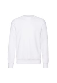 FRUIT OF THE LOOM - Klasyczna Bluza Rozpinana Dla Dorosłych Unisex. Kolor: biały #1