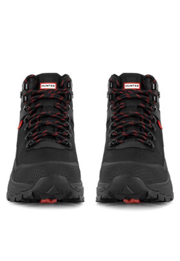 Hunter Trekkingi H8-138 Czarny. Kolor: czarny. Materiał: materiał. Sport: turystyka piesza