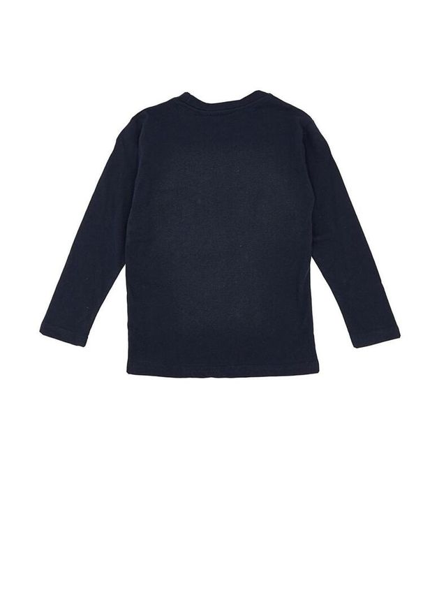 LEONE 1947 APPAREL - Dziecięcy t-shirt basic Leone z długim rękawem. Kolor: niebieski. Długość rękawa: długi rękaw. Długość: długie. Sport: joga i pilates