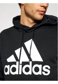 Adidas - adidas Bluza Bl Fl Hd GK9220 Czarny Regular Fit. Kolor: czarny. Materiał: bawełna #3
