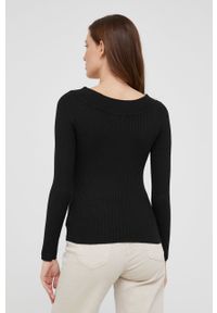 Answear Lab sweter damski kolor czarny. Kolor: czarny. Materiał: dzianina. Wzór: gładki. Styl: wakacyjny #3