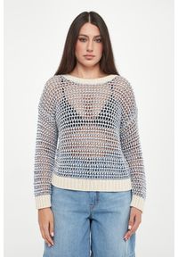 Weekend Max Mara - Sweter damski ażurowy lniany Onirica WEEKEND MAX MARA. Materiał: len. Wzór: ażurowy #3