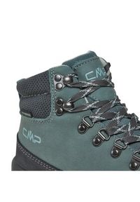 CMP Trekkingi Heka Wmn Hiking Shoes Wp 3Q49556 Zielony. Kolor: zielony. Materiał: skóra, zamsz #5