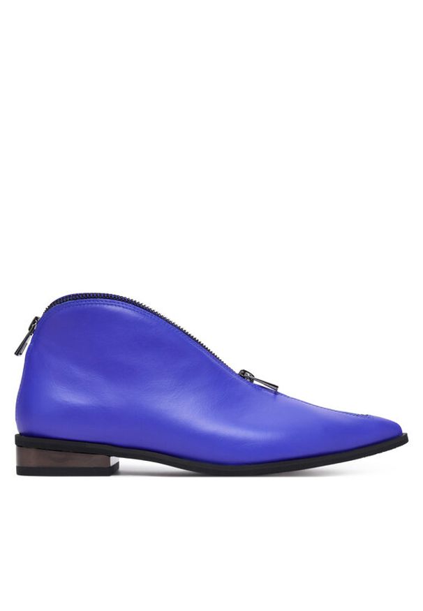 United Nude Botki Stacy Lo 1094592016 Niebieski. Kolor: niebieski. Materiał: skóra