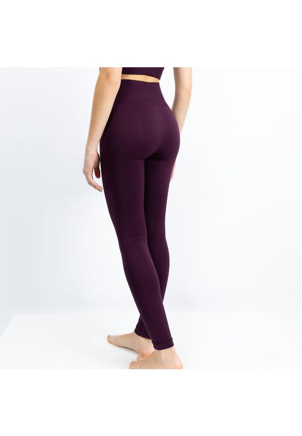 XTREME SOCKSWEAR - Legginsy sportowe damskie Xtreme Sportswear. Kolor: czerwony. Materiał: elastan, poliamid. Sport: fitness